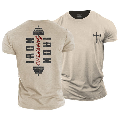 Men's Iron Sharpens Iron Cotton T-Shirt