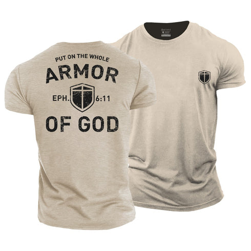 Men's Armor of God Cotton T-Shirt