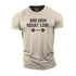 Men's Aim High Squat Low Cotton T-Shirt
