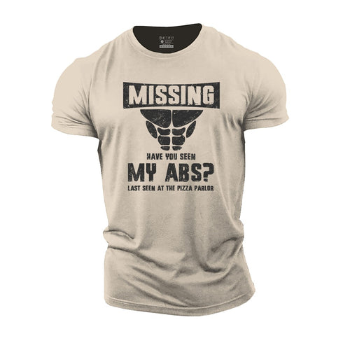 Men's Have You Seen My Abs Cotton T-Shirt