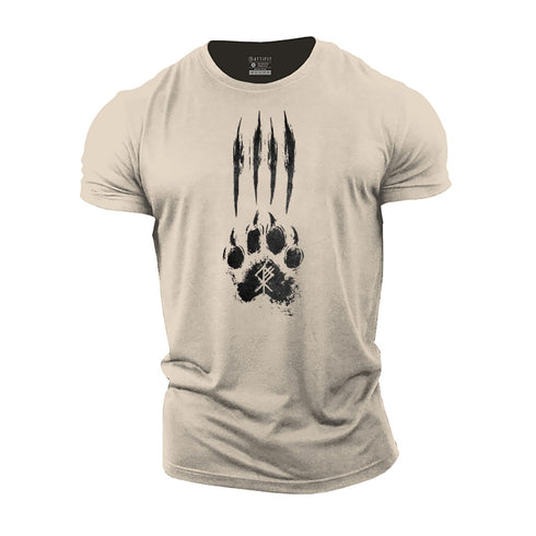 Men's Wolf Claw Cotton T-Shirt
