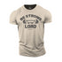 Men's Be Strong in The Lord Cotton T-Shirt