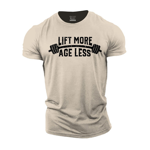 Men's Lift More Age Less Cotton T-Shirt