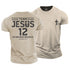 Men's Team Jesus 12 Cotton T-Shirt