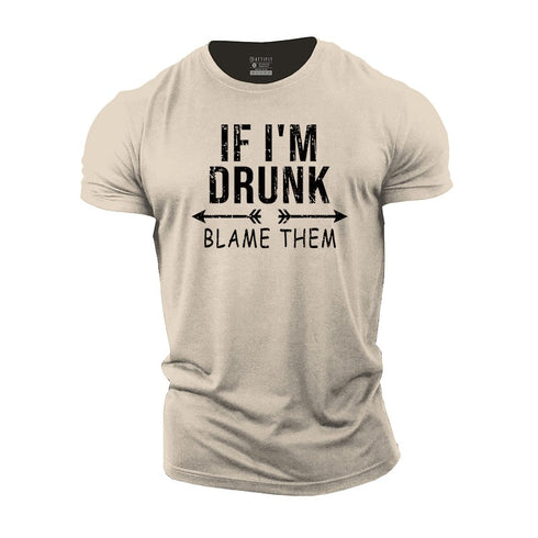 Men's If I Drunk Cotton T-Shirt