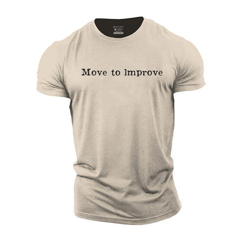 Men's Move to lmprove Cotton T-Shirt