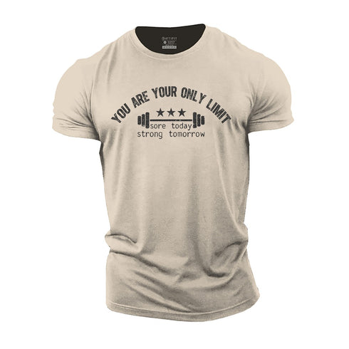 Men's You Are Your Only Limit Cotton T-Shirt