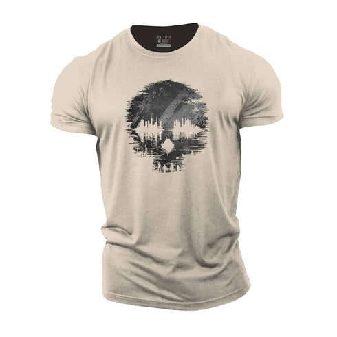 Men's Skull Lake Cotton T-Shirt