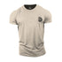 Men's Mini Lion Cross Cotton T-Shirt
