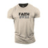 Men's Faith Fear Cotton T-Shirt