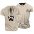 Men's Wolf Claw Landscape Cotton T-Shirt