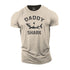 Men's Daddy Shark Cotton T-Shirt
