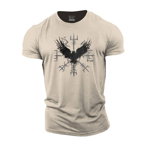 Men's Eagle Compass Cotton T-Shirt