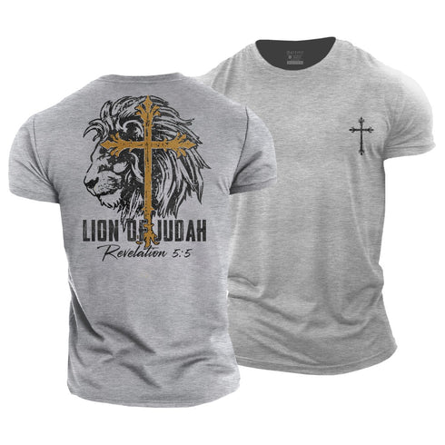 Men's Lion of JUDAH Cotton T-Shirt