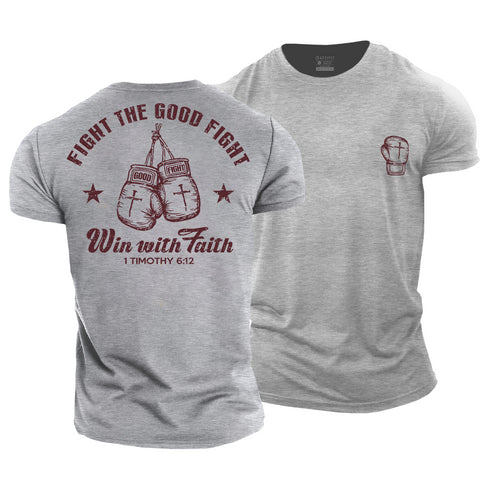 Men's Fight The Good Fight Cotton T-Shirt