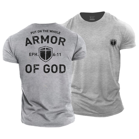 Men's Armor of God Cotton T-Shirt