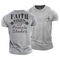 Men's Faith Weights and Protein Shakes Cotton T-Shirt
