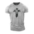 Men's Lion Cross Cotton T-Shirt
