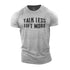Men's Talk Less Lift More Cotton T-Shirt