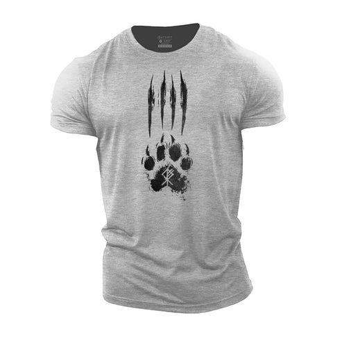 Men's Wolf Claw Cotton T-Shirt
