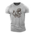 Men's Funny Hops Octopus Cotton T-Shirt