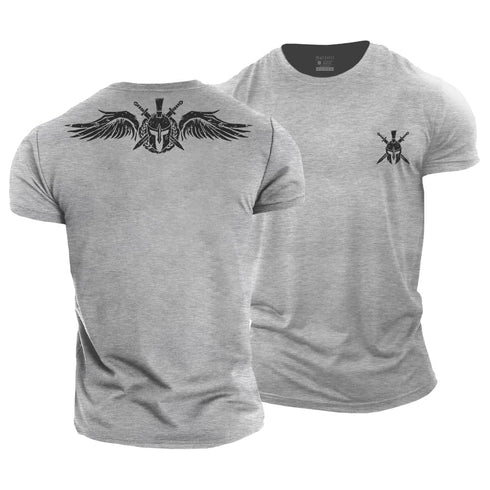 Men's Warrior Wings Cotton T-Shirt