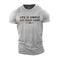 Men's Life Is Simple Cotton T-Shirt