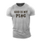 Men's God Is My Plug Cotton T-Shirt