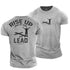Men's Men of God Rise Up and Lead Cotton T-Shirt