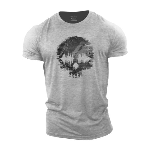 Men's Skull Lake Cotton T-Shirt
