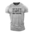 Men's Skip The Retire Lift and Perspire Cotton T-Shirt