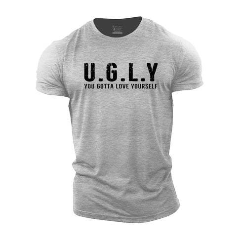 Men's Funny Ugly Cotton T-Shirt