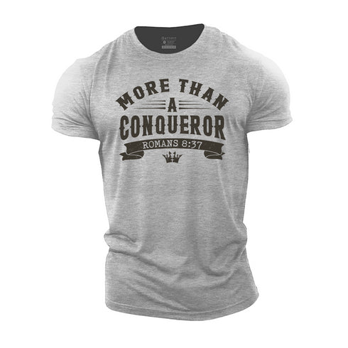 Men's More Than a Conqueror Cotton T-Shirt