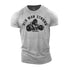 Men's Old Man Strong like a Beast Cotton T-Shirt
