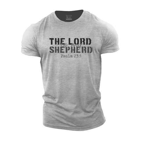 Men's The Lord Is My Shepherd Cotton T-Shirt