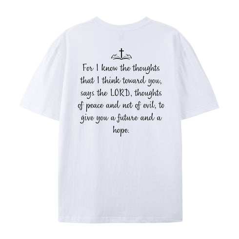 Unisex JEREMIAH 29:11 Cotton T-Shirt