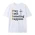 Unisex Pray Cotton T-Shirt
