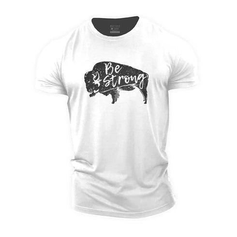 Men's Be Strong Cotton T-Shirt