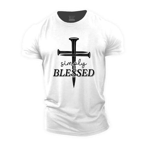 Men's Simply Blessed Cotton T-Shirt