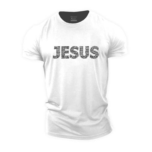 Men's Jesus Words Cotton T-Shirt