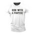 Men's Run with A Purpose Cotton T-Shirt