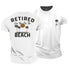 Men's Retired, See You on The Beach Cotton T-Shirt