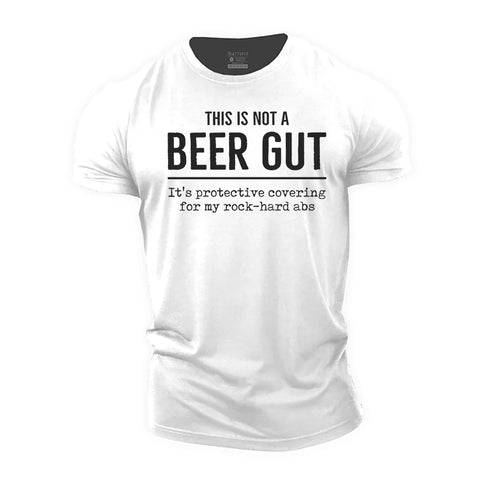 Men's This Is Not a Beer Gut Cotton T-Shirt
