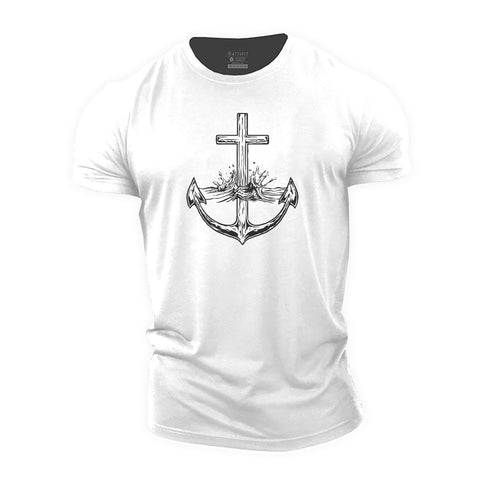 Men's Anchor of Faith Cotton T-Shirt