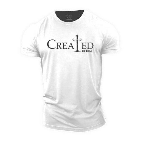Men's Created By Him Cotton T-Shirt