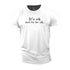 Men's It's Ok Not to Be Ok Cotton T-Shirt