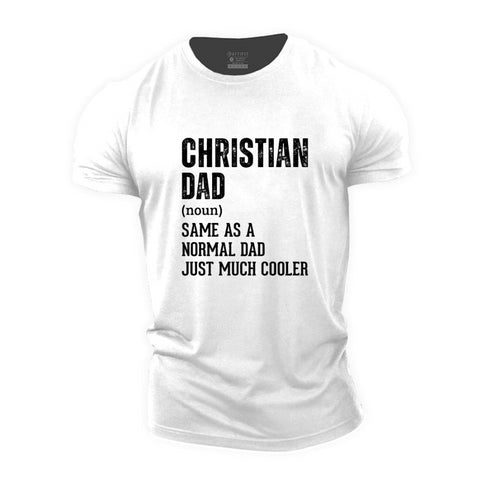Men's Christian Dad Cotton T-Shirt