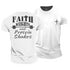 Men's Faith Weights and Protein Shakes Cotton T-Shirt