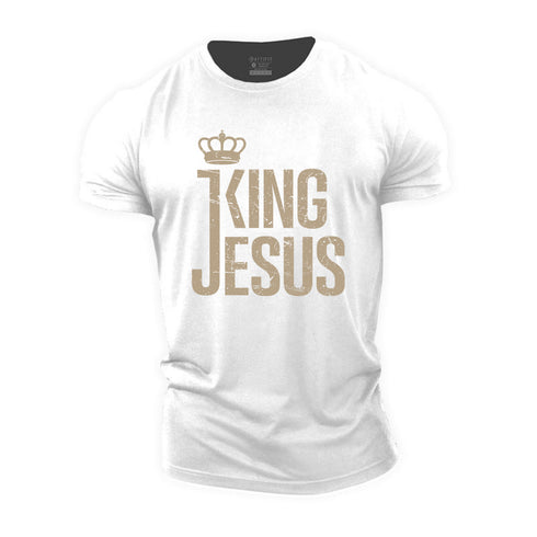 Men's Jesus King Cotton T-Shirt