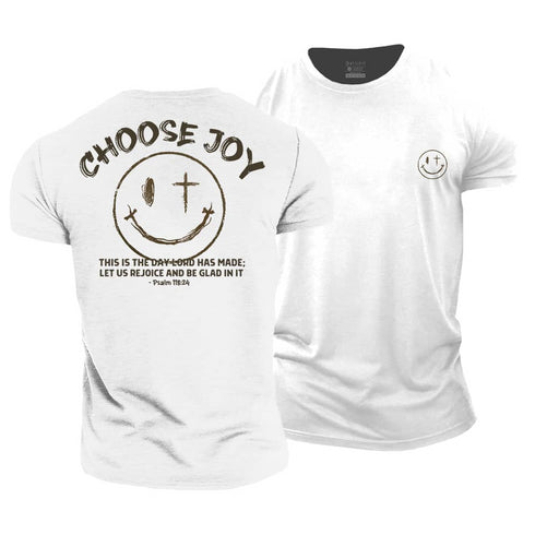 Men's Choose Joy Cotton T-Shirt